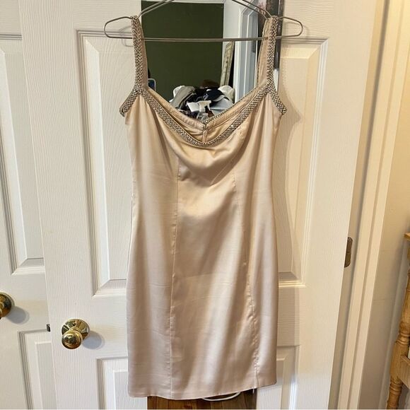 House Of Cb Camilla Dress in Champagne - Picture 3 of 12